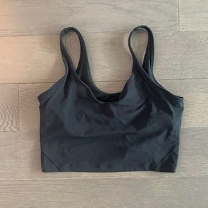 Lululemon black align top, size 10 - no padding